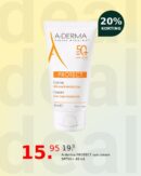 A-derma PROTECT sun cream SPF50+ 40 ml